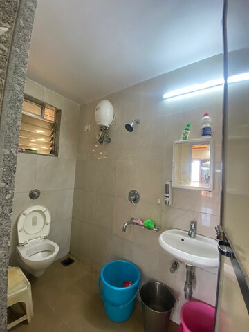 Bathroom in 2 BHK Apartment at Millenium Paradise, Kalamboli – for Sale