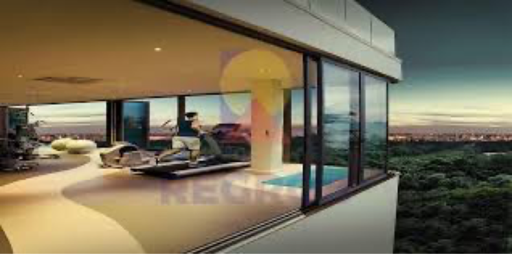 Gym, lodha-sterling 3 Bedroom 1041 Sq.Ft. Apartment In Sandoz Baug Thane 7643649