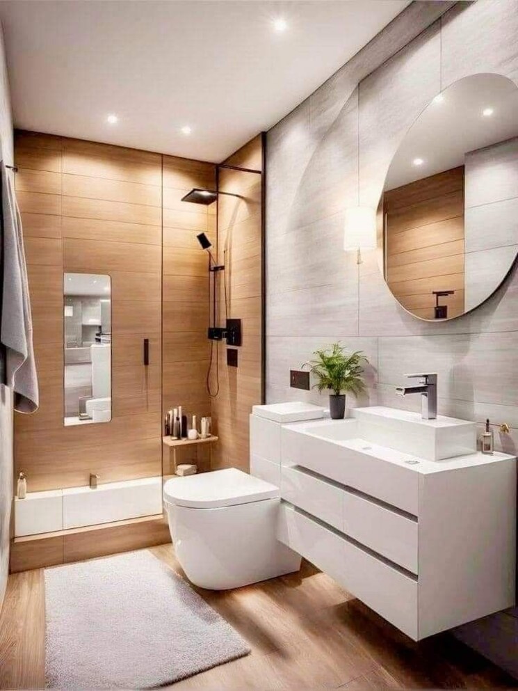 Bathroom, chandak-highscape-city 3 Bedroom 890 Sq.Ft. Apartment In Chembur Mumbai 7643870