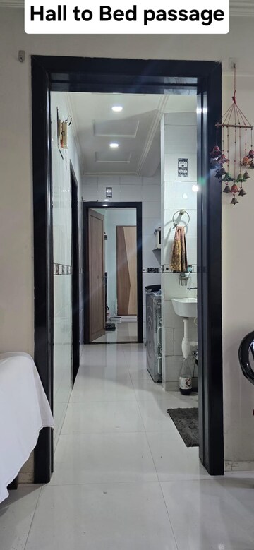 Building Lobby in 3 BHK Apartment at Aakanksha Garden, Manpada – for Sale