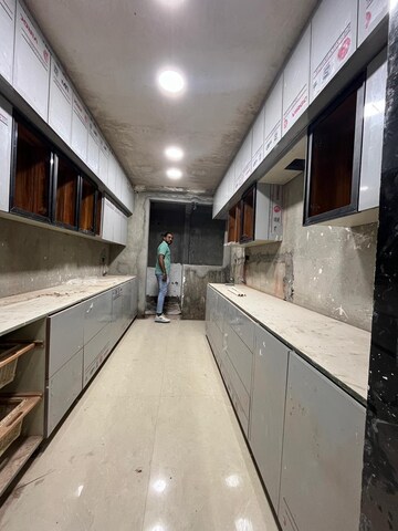 Kitchen in 3 BHK Builder Floor at Palm Residency Chhatarpur, Chattarpur – for Sale