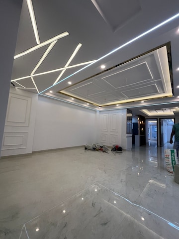 Staircase in 4 BHK Builder Floor at Chattarpur – for Sale