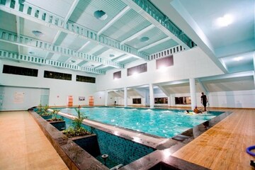 Swimming Pool in 2 BHK Apartment at Sam Palm Olympia, Sector 16c Greater Noida – for Sale