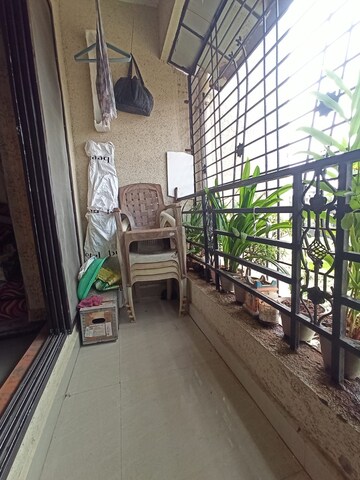 Balcony in 1 BHK Apartment at Om Vaishnavi Park, Kalyan East – for Sale