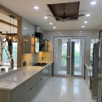 Kitchen in 4 BHK Builder Floor at Anant Raj Estate Plots, Sector 63a – for Sale