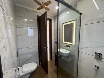 Bathroom in 4 BHK Builder Floor at Anant Raj Estate Plots, Sector 63a – for Sale