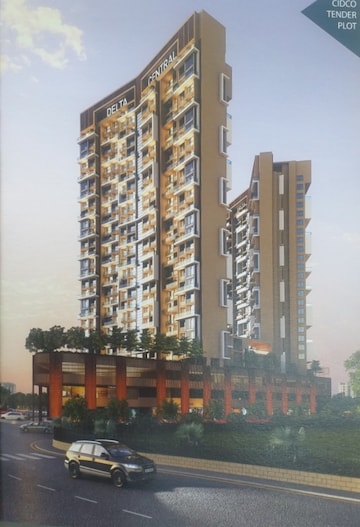 2 BHK Apartment For Resale in Balaji Delta Central Kharghar Navi Mumbai  7644696