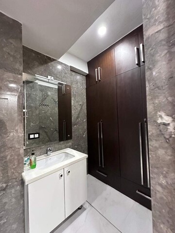 Kitchen in 4 BHK Builder Floor at Auram Floor, South City 2 – for Sale