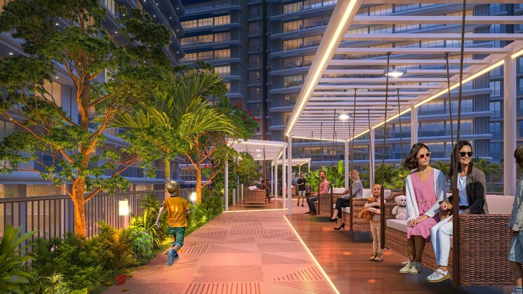 Exterior View, nms-palm-amore 5 Bedroom 2981 Sq.Ft. Builder Floor In Seawoods Sector 46 Navi Mumbai 7644987