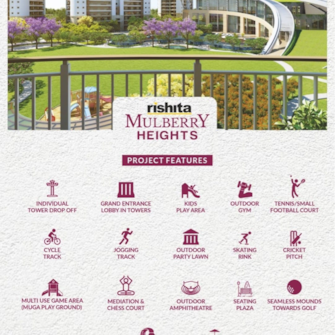 3 BHK Apartment For Resale in Rishita Mulberry Heights Muzaffar Nagar Ghusval Lucknow  7645403