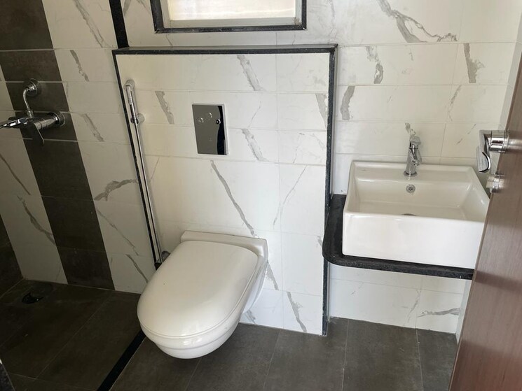 Bathroom, vertical-alcinia 2 Bedroom 724 Sq.Ft. Apartment In Mohammadwadi Pune 7646945