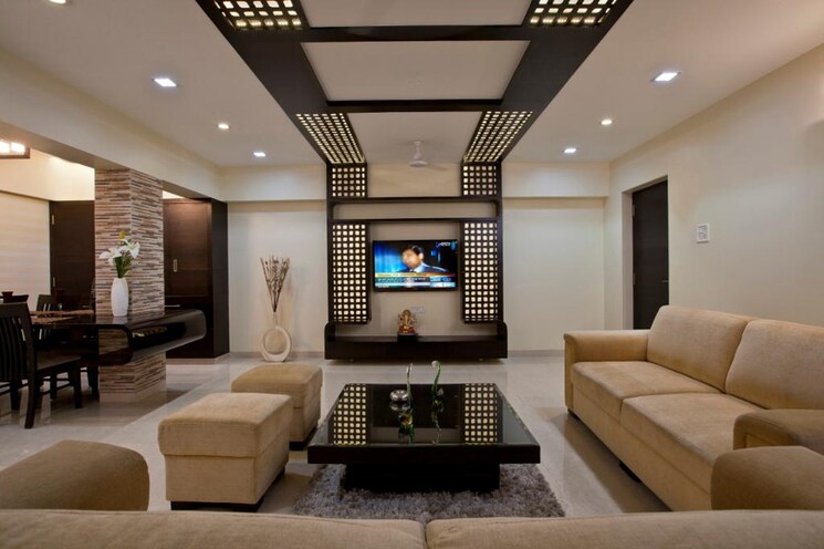 Living Room, yashodham-complex 4 Bedroom 3200 Sq.Ft. Independent House In Goregaon East Mumbai 7647211