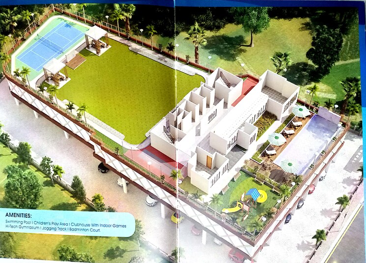 Master Plan, gami-viona 2 Bedroom 1080 Sq.Ft. Apartment In Kharghar Navi Mumbai 7643079