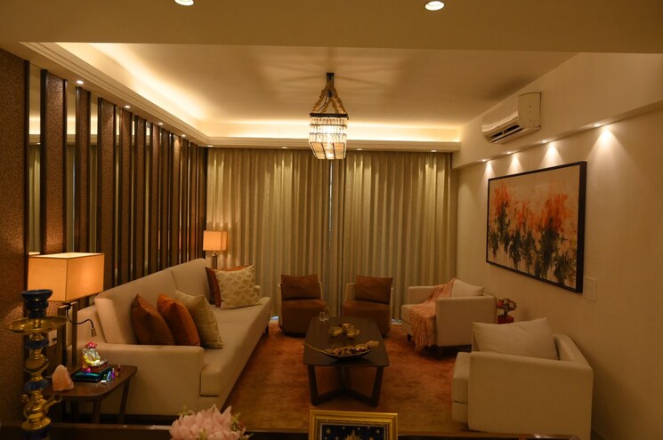 Living Room, bestech-park-view-grand-spa 3 Bedroom 2660 Sq.Ft. Apartment In Sector 81 Gurgaon 7647527