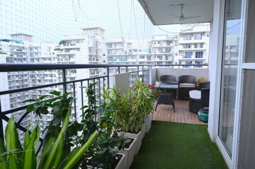 Balcony in 3 BHK Apartment at Bestech Park View Grand Spa, Sector 81 – for Rent