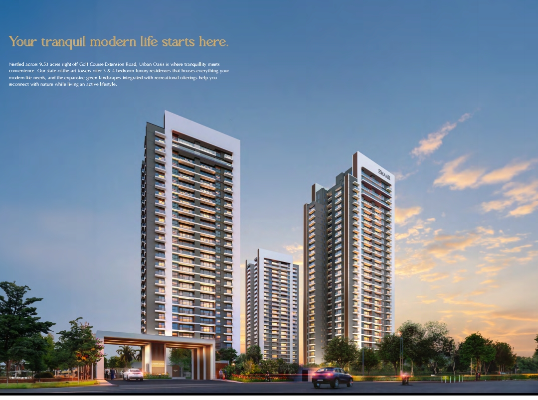 4 BHK Apartment For Resale in Emaar Urban Oasis Sector 62 Gurgaon  7648099