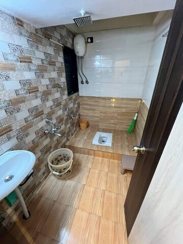 Bathroom in 1 BHK Apartment at Veena Saraswati vasai, Vasai East – for Sale