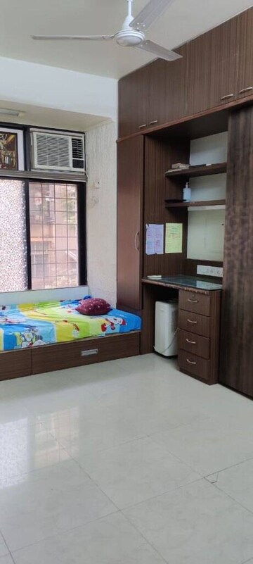 Bedroom in 2 BHK Apartment at Builtron Ambaji Apartment, Mulund West – for Sale