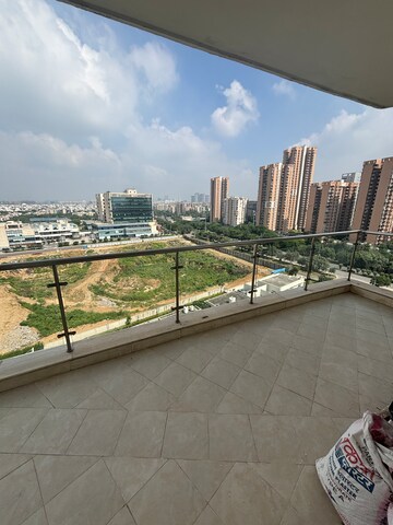 Balcony in 5 BHK Apartment at Pioneer Park Presidia, Sector 62 – for Rent