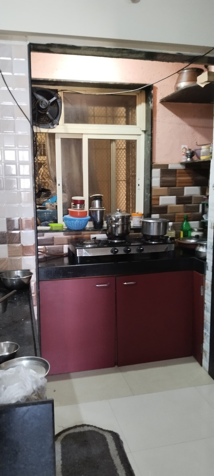 Kitchen, vasai west 2 Bedroom 720 Sq.Ft. Builder Floor In Vasai West Palghar 7650799