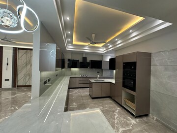 Kitchen in 4 BHK Builder Floor at Karam Hi Dharam Apartment, Sushant Lok ii – for Sale