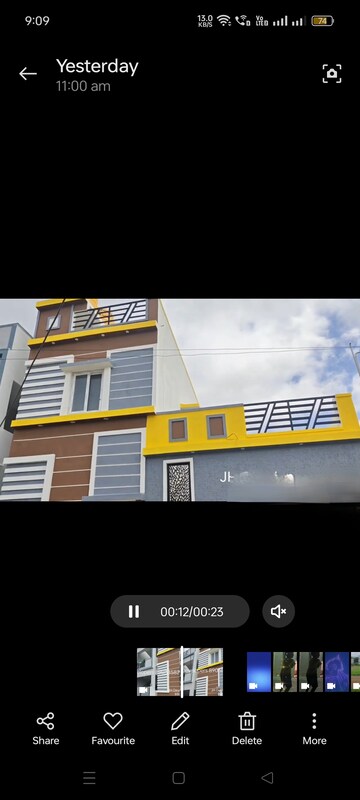2 BHK Independent House – Exterior View View at Bagalur Road - for Sale