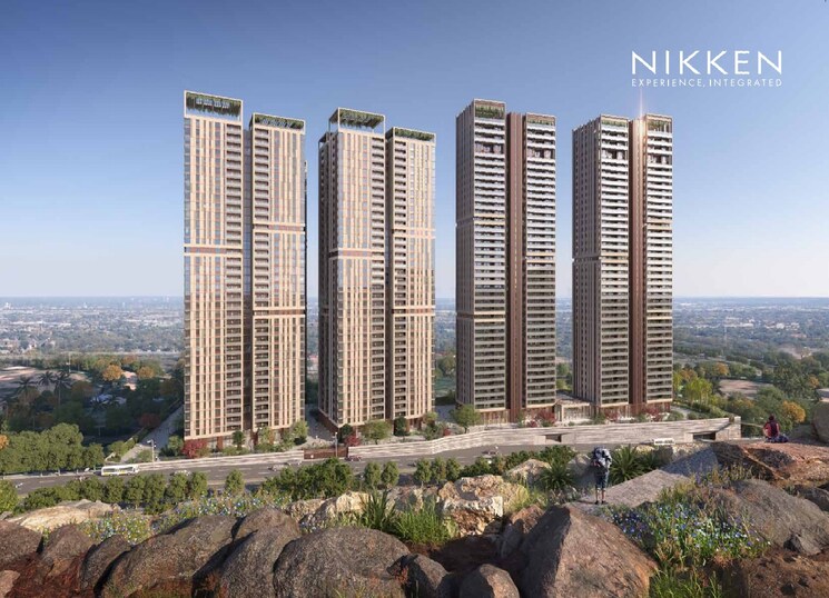 Exterior View, srias-iwa 3 Bedroom 2290 Sq.Ft. Apartment In Nanakramguda Hyderabad 7651578