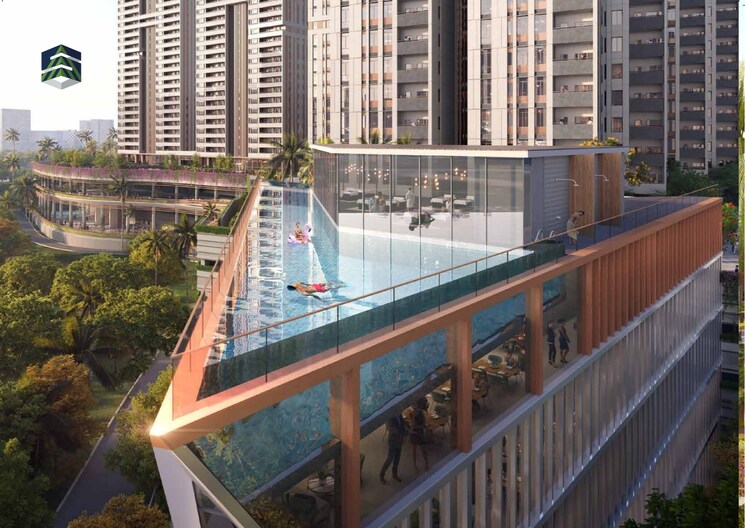 Exterior View, srias-iwa 3 Bedroom 2290 Sq.Ft. Apartment In Nanakramguda Hyderabad 7651578