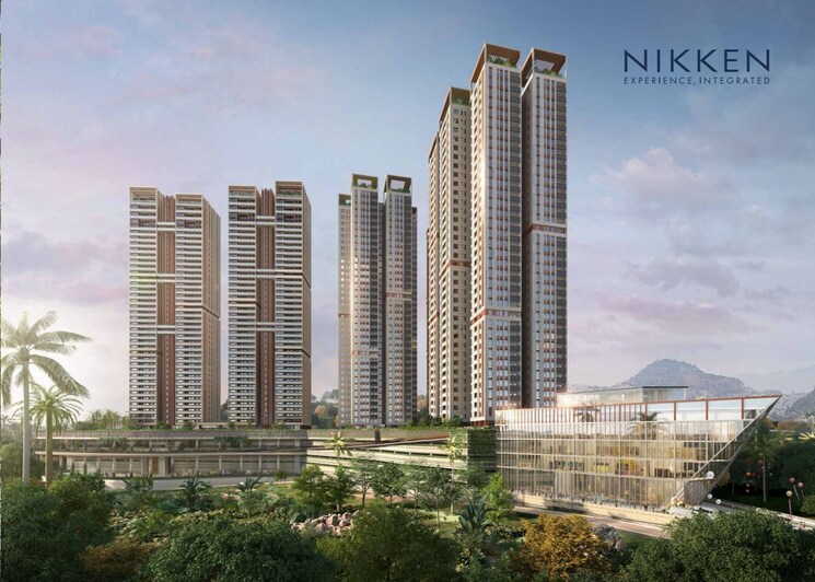 Exterior View, srias-iwa 4 Bedroom 3605 Sq.Ft. Apartment In Nanakramguda Hyderabad 7651920