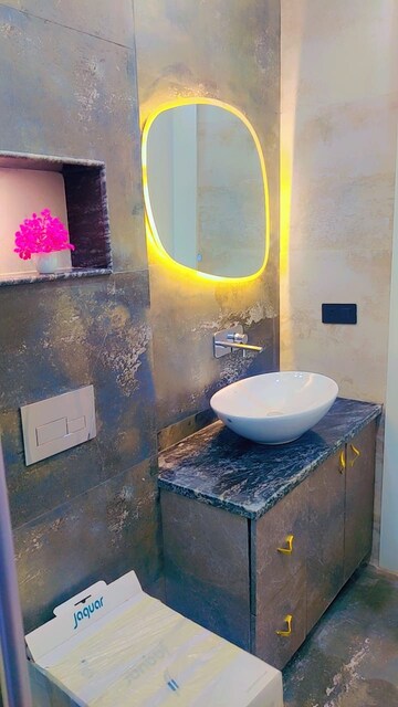 Bathroom in 3.5 BHK Builder Floor at Smart World Gems, Sector 89 – for Sale