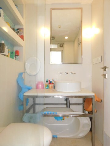 Bathroom in 4 BHK Apartment at Kandivali West – for Sale