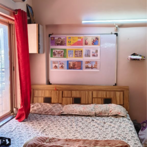 Bedroom in 2 BHK Builder Floor at Wakad – for Rent