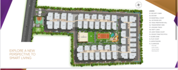 Master Plan in 3 BHK Apartment at GHR Titania, Vishali Nagar – for Sale