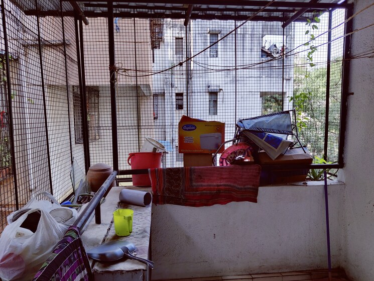 Living Room, goel-ganga-kunj 1 Bedroom 600 Sq.Ft. Apartment In Vishrantwadi Pune 7653129