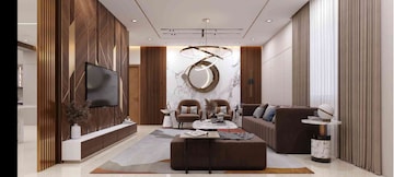 Living Room in 3.5 BHK Apartment at Western Springs, Puppalaguda – for Sale