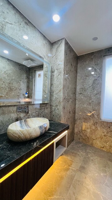 Living Room in 4 BHK Builder Floor at Devindar Vihar, Sector 56 – for Sale
