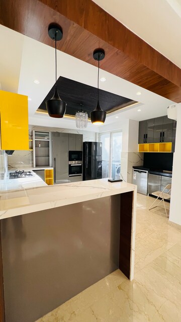 Kitchen in 4 BHK Builder Floor at Devindar Vihar, Sector 56 – for Sale