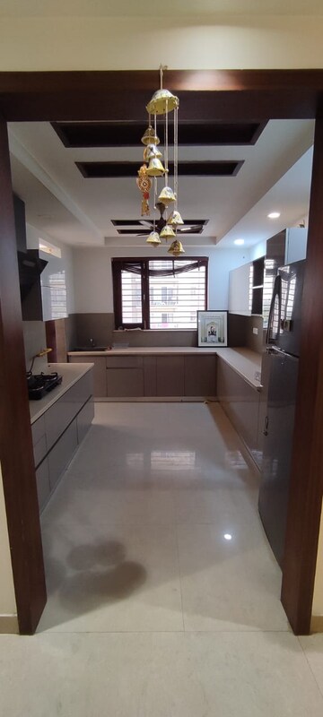 Kitchen in 4 BHK Builder Floor at Puri Vip Floors, Sector 81 – for Sale