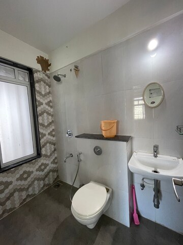 Bathroom in 1 BHK Apartment at Sheth Midori, Dahisar East – for Sale