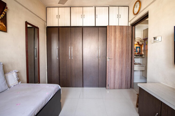 Bedroom, chandravadan-chs 3 Bedroom 1000 Sq.Ft. Apartment In Ganeshwadi Thane 7654409