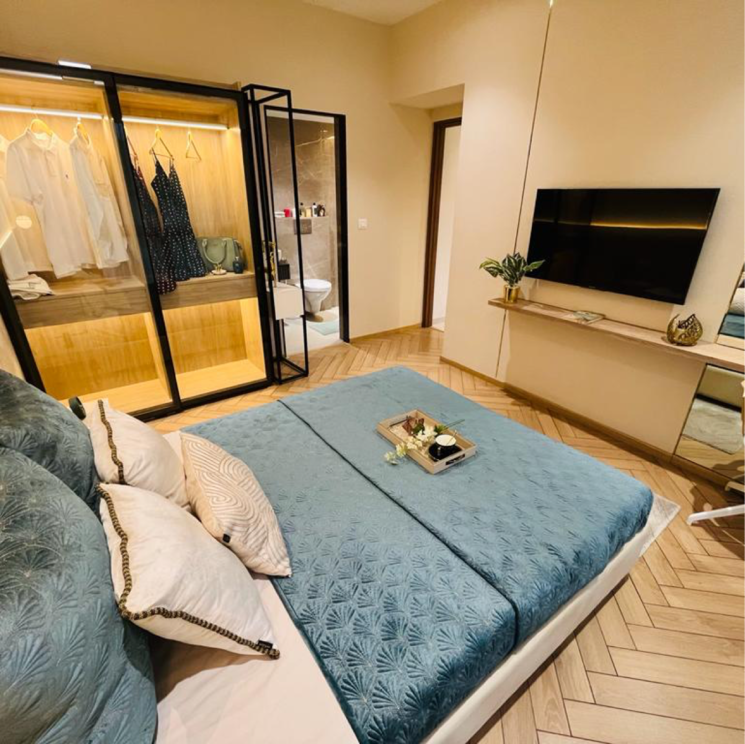 Bedroom, siddhi-highland-springs 2 Bedroom 660 Sq.Ft. Apartment In Yashaswi Nagar Thane 7654415