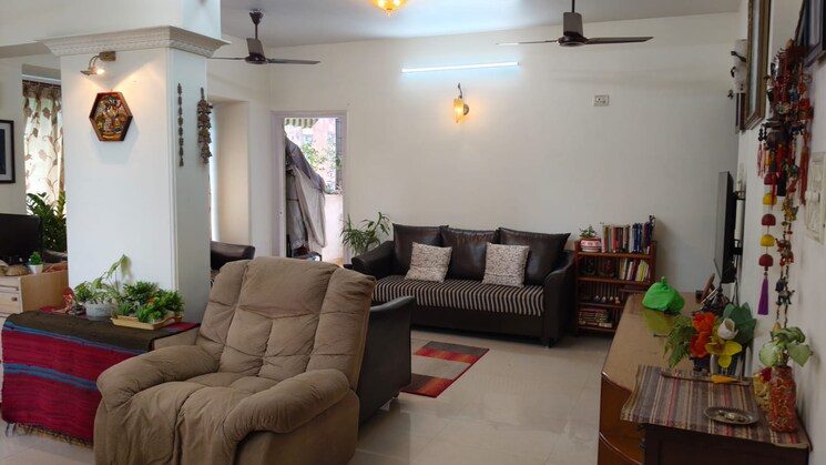 Living Room, prabhavati-tower-chandanwadi 3 Bedroom 980 Sq.Ft. Apartment In Khopat Thane 7654492