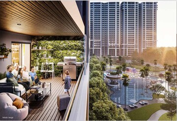 3 BHK Apartment – Exterior View View at Signature Global De Luxe DXP, Sector 37d - for Sale