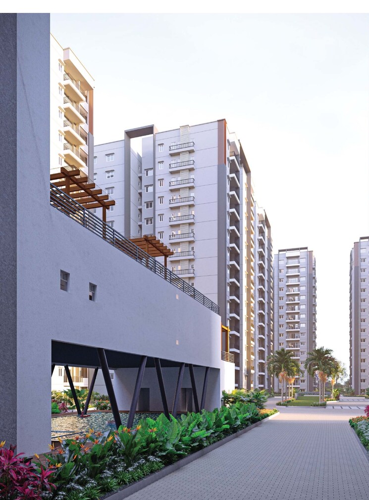 Exterior View, eipl-corner-stone 3 Bedroom 1950 Sq.Ft. Apartment In Gandipet Hyderabad 7654901