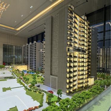 3 BHK Apartment – Exterior View View at Jashn Elevate, Hasanpur Khevali - for Sale