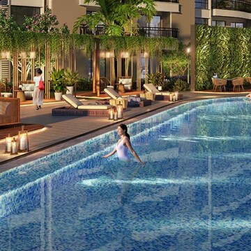 Swimming Pool in 3.5 BHK Apartment at Jashn Elevate, Hasanpur Khevali – for Sale