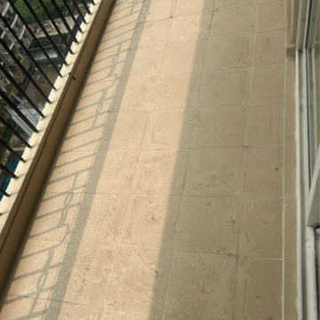 Balcony in 2.5 BHK Apartment at Nirala Aspire, Panchsheel Green – for Sale