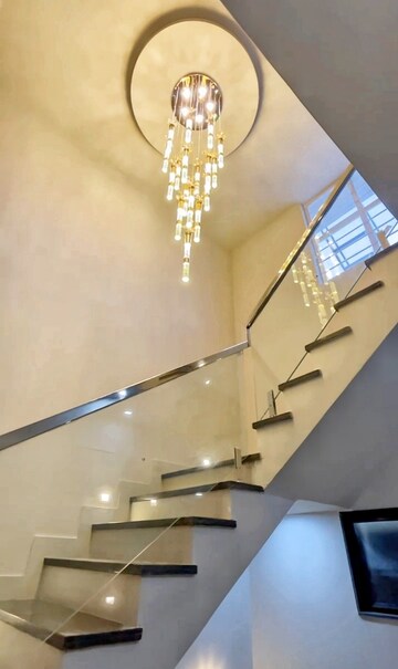 Staircase in 5 BHK Villa at Mangyawas – for Sale