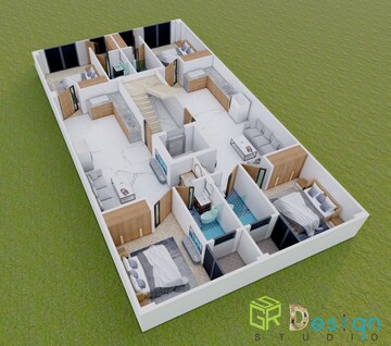 Floor Plan in 2 BHK Builder Floor at Sodala – for Sale