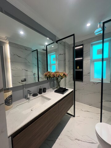 Kitchen in 4 BHK Builder Floor at Anant Raj The Estate Residences, Sector 63a – for Sale